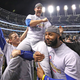 Jason Heyward (r.) gave his Cubs teammates the lift they needed when they needed it in Game 7 of the 2016 World Series. Wednesday those teammates failed to do the same.